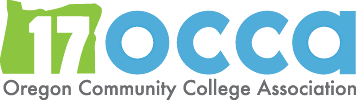 Oregon Community College Association logo.